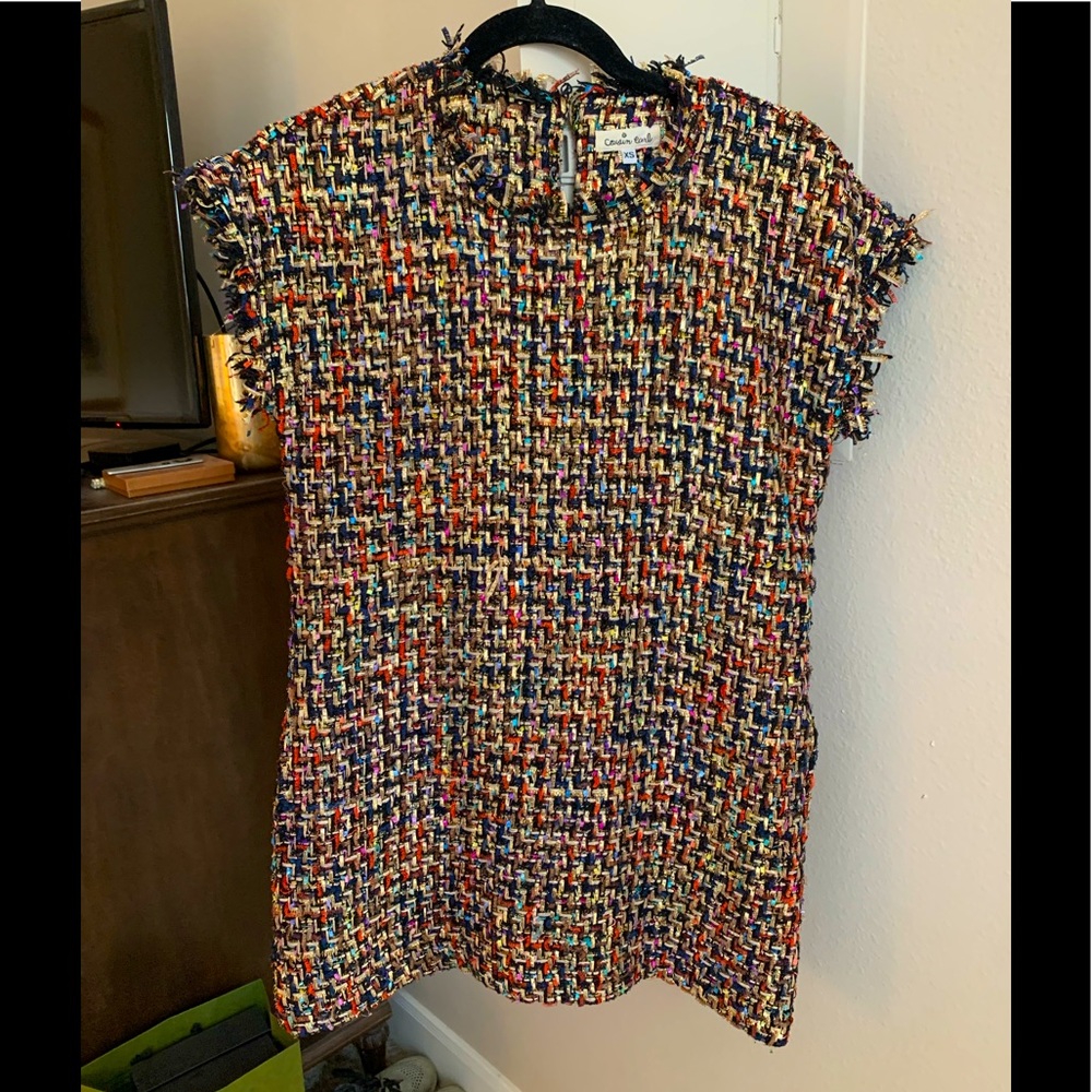 Cousin earl rainbow weave dress